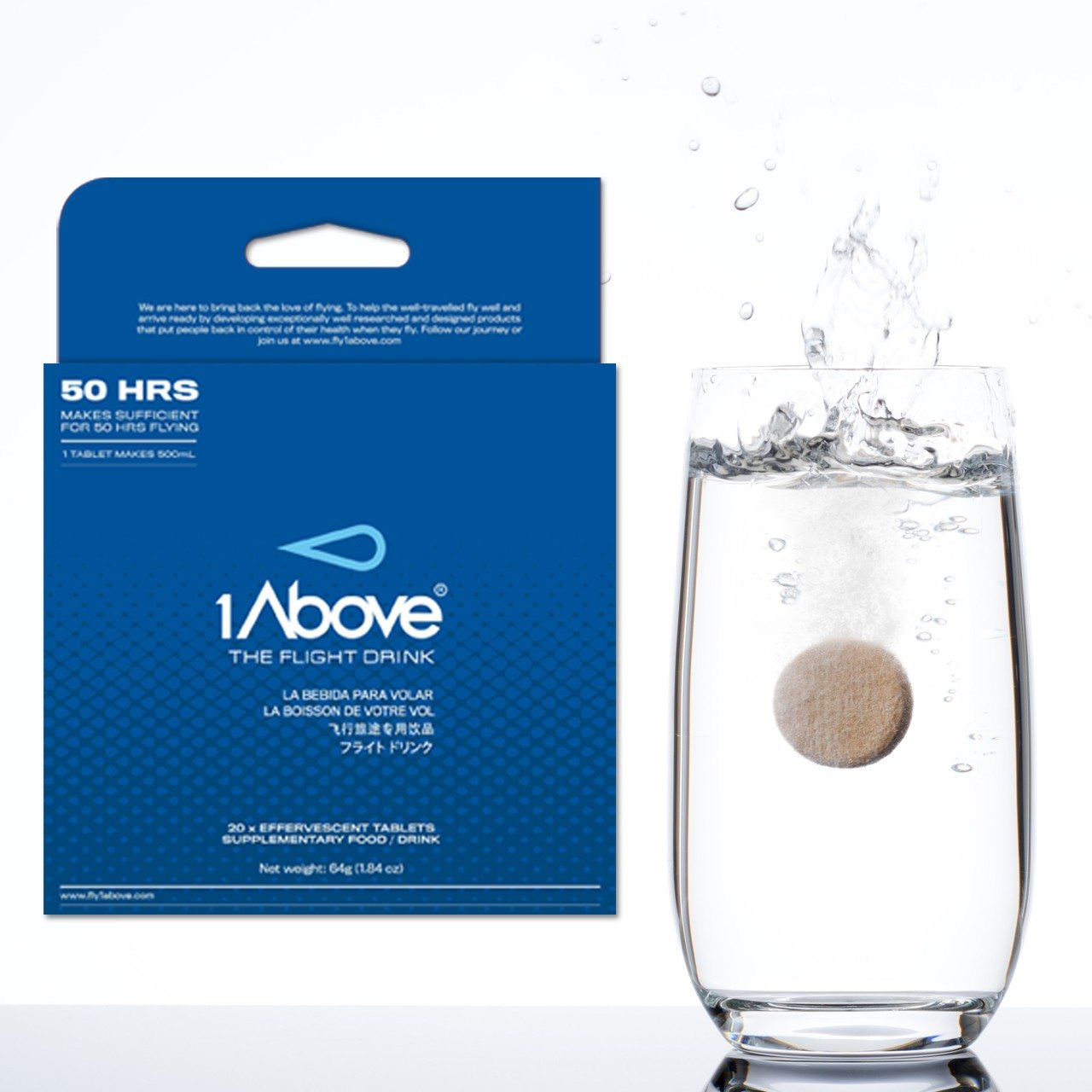 1Above The Flight Drink Jet Lag Reliever | Practical Travel Gear 