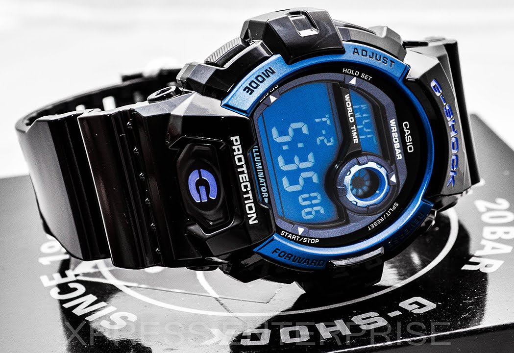 G Shock Blue