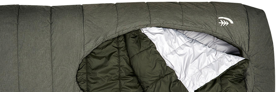 Sierra Designs Frontcountry Bed SYN Queen Sleeping Bag (Fits Standard Air Mattress)