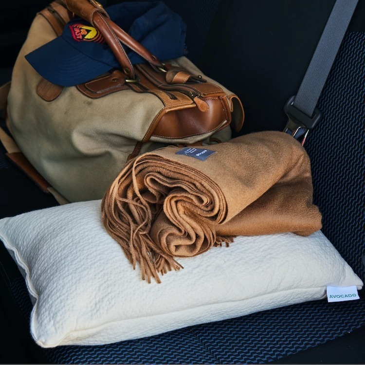 Avocado Green Mattress Organic Mini Pillow