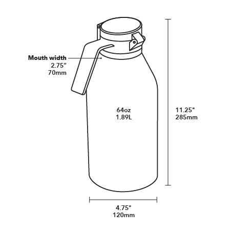 64oz Growler