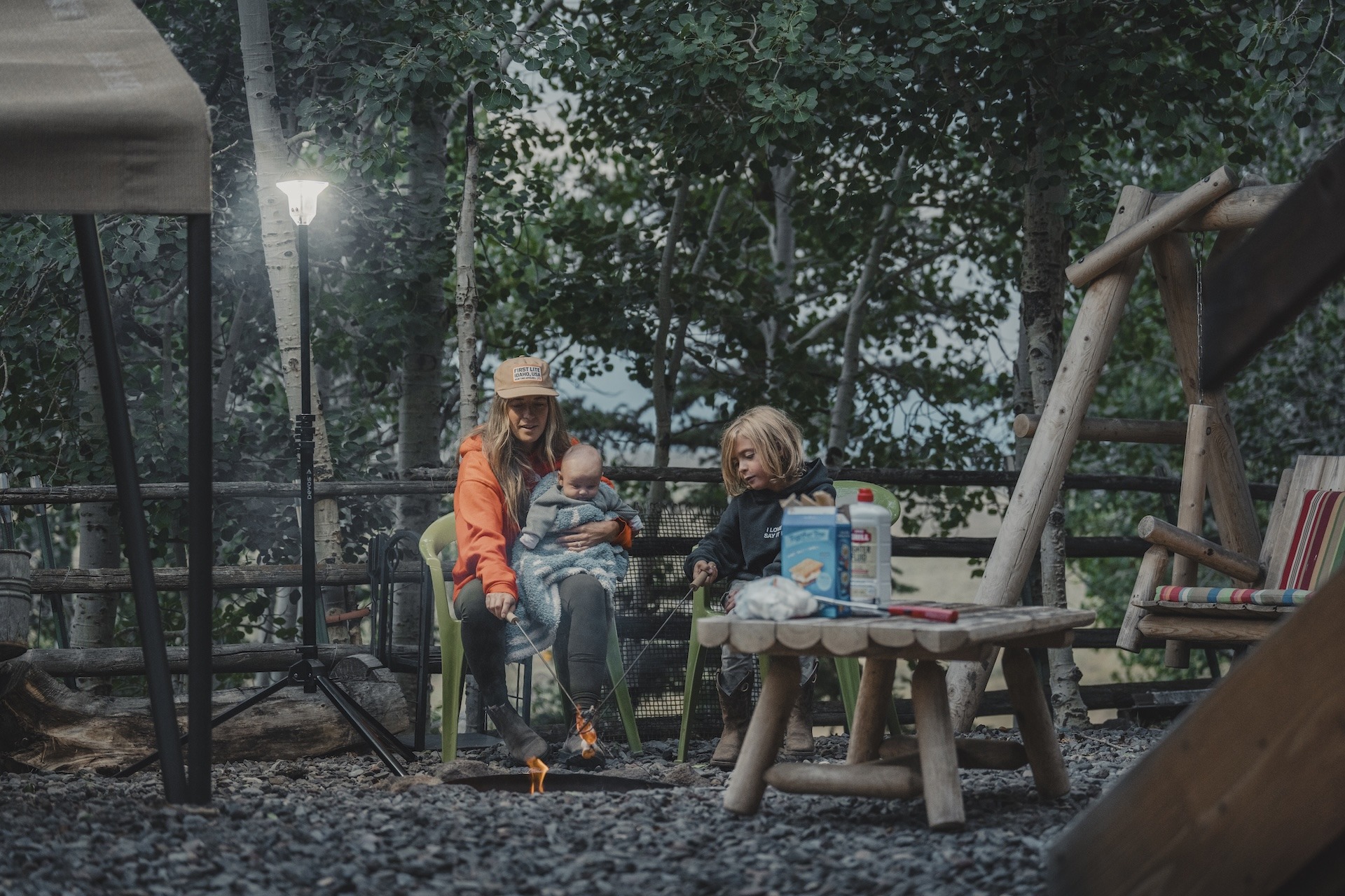 Devos Lightranger 2000 at family campsite