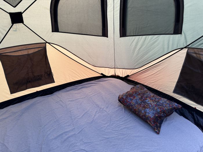 REI’s Campwell Camp Pillow and Camp Dreamer Double Self-Inflating Deluxe Bed