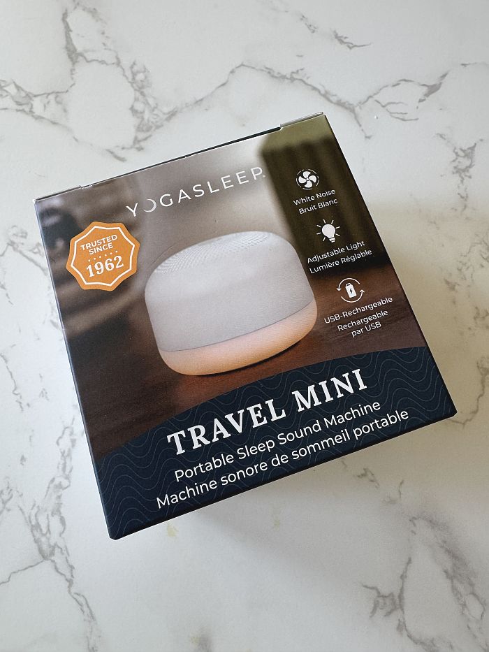 Box for Yogasleep’s Travel Mini Portable Sound Machine