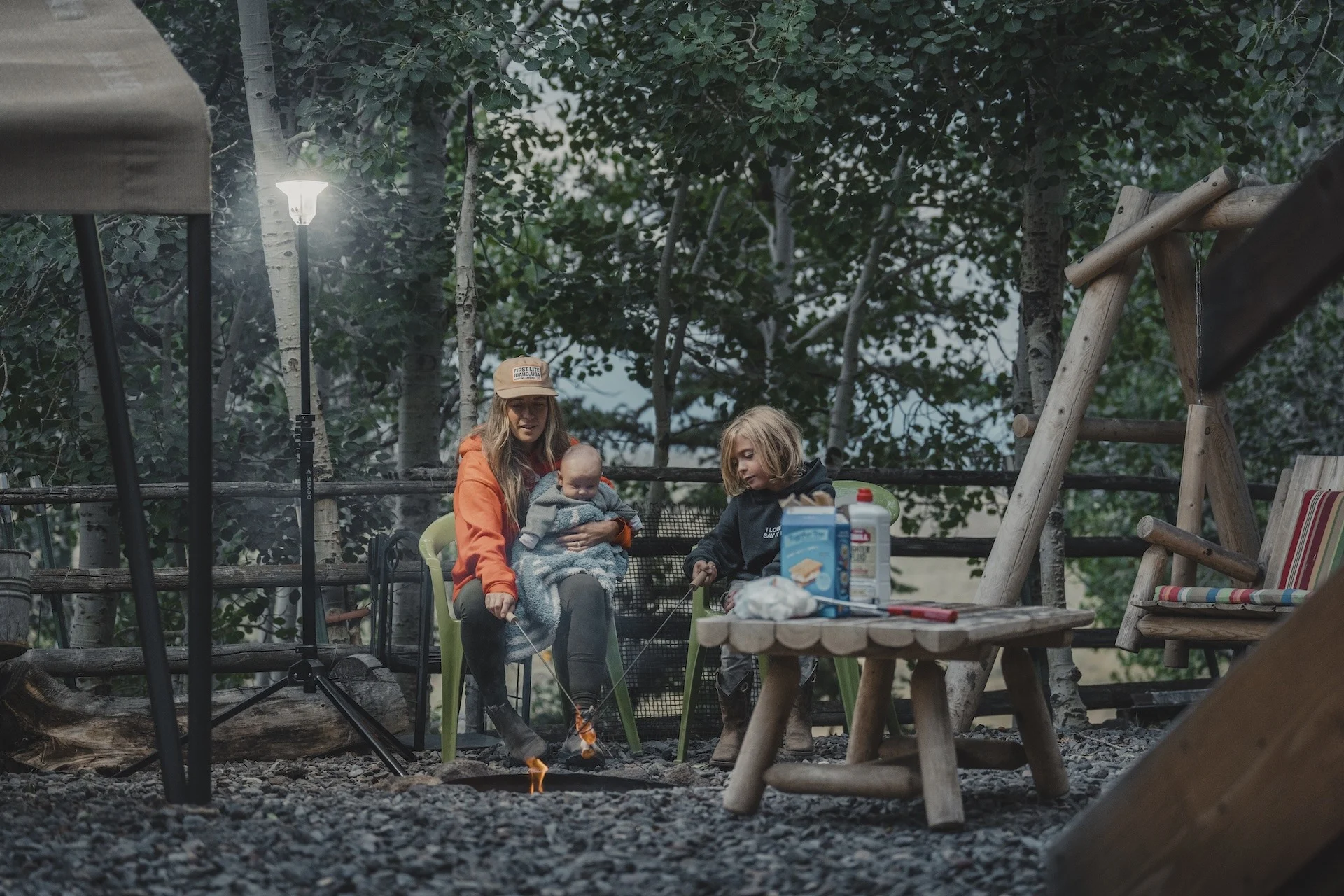 Devos Lightranger 2000 at family campsite