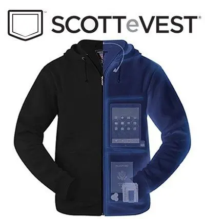 SCOTTeVest Microfleece Hoodie | Practical Travel Gear 