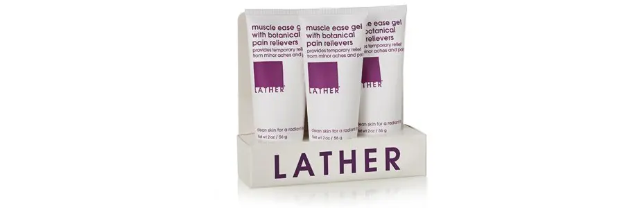 Lather Muscle Ease Travel Trio Pack