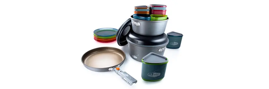 GSI Outdoors Microlite Bottle and Pinnacle Camper