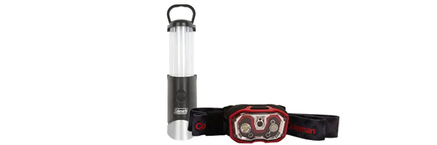 Coleman Headlamp And Lantern