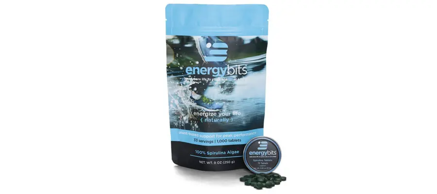 Energy Bits Natural Algae Tablets