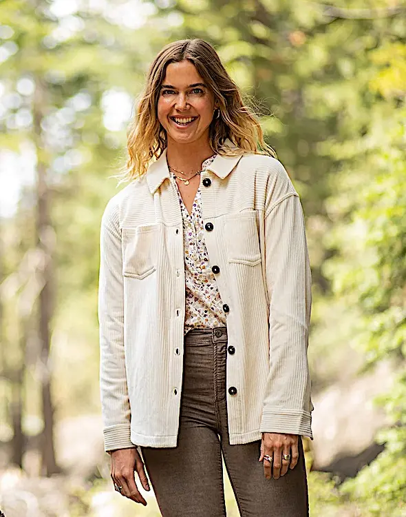 Carve Hudson Stretch Cord Shacket
