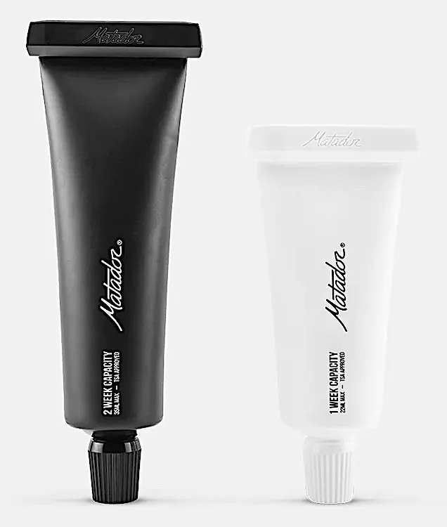 Matador Refillable Toothpaste Tubes