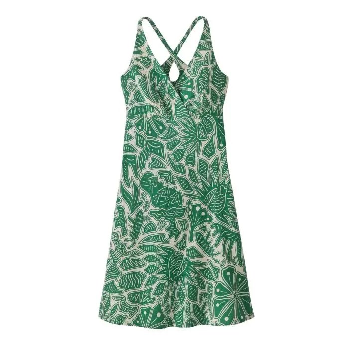 Green Patagonia Amber Dawn dress