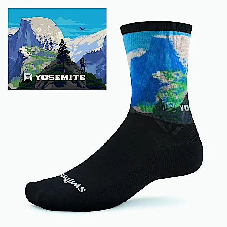 Swiftwick Vision Six Impression National Park Socks