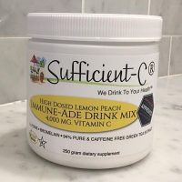 Sufficient-C High Dose Lemon Peach Immune-Ade Drink Mix