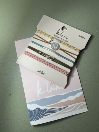 K'lani hair tie bracelets in package