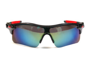 wearing polarized fishing sunglasses with stylish frame